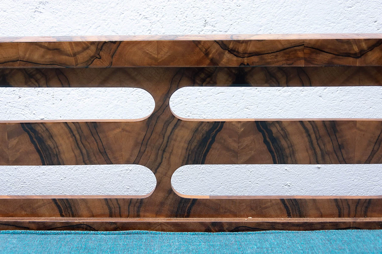 Walnut Art Deco sofa, 1930s 1363980