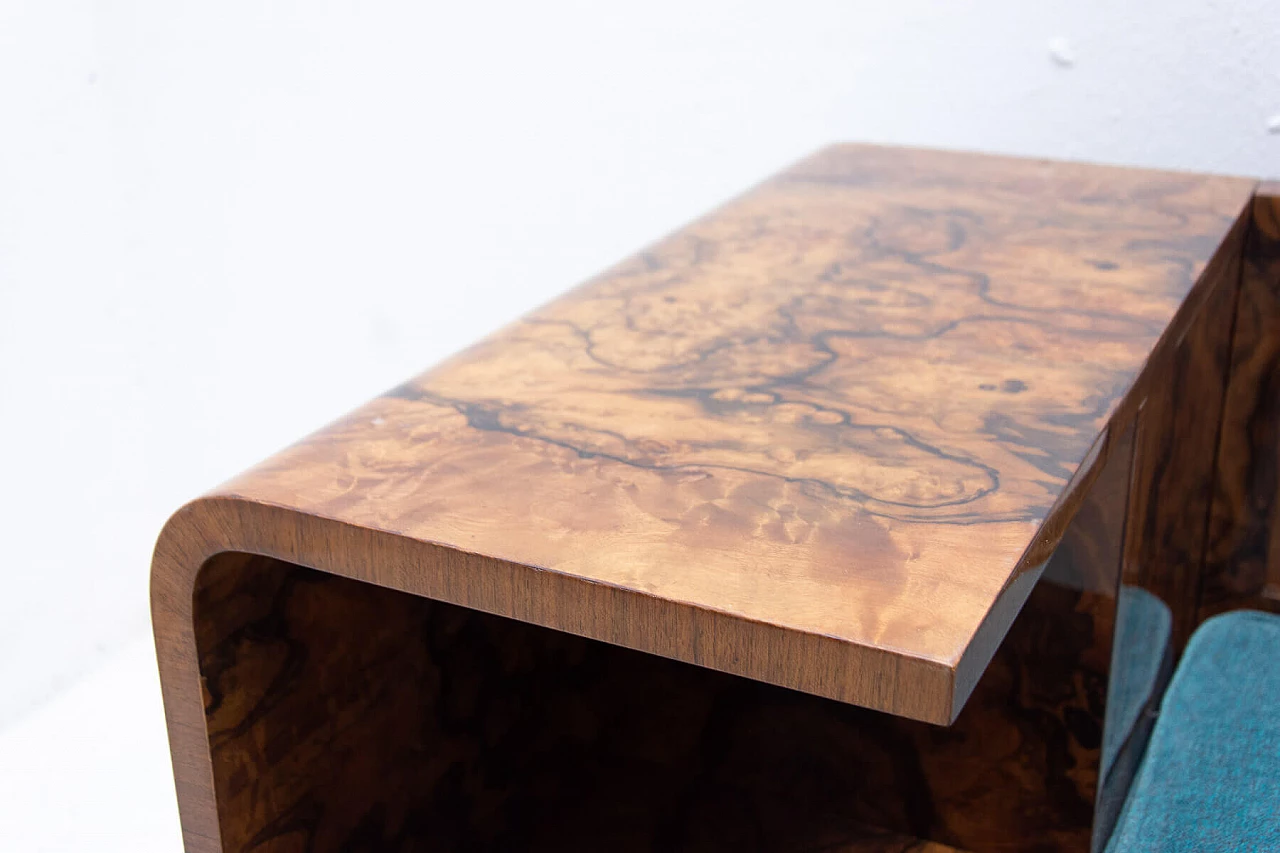 Walnut Art Deco sofa, 1930s 1363982