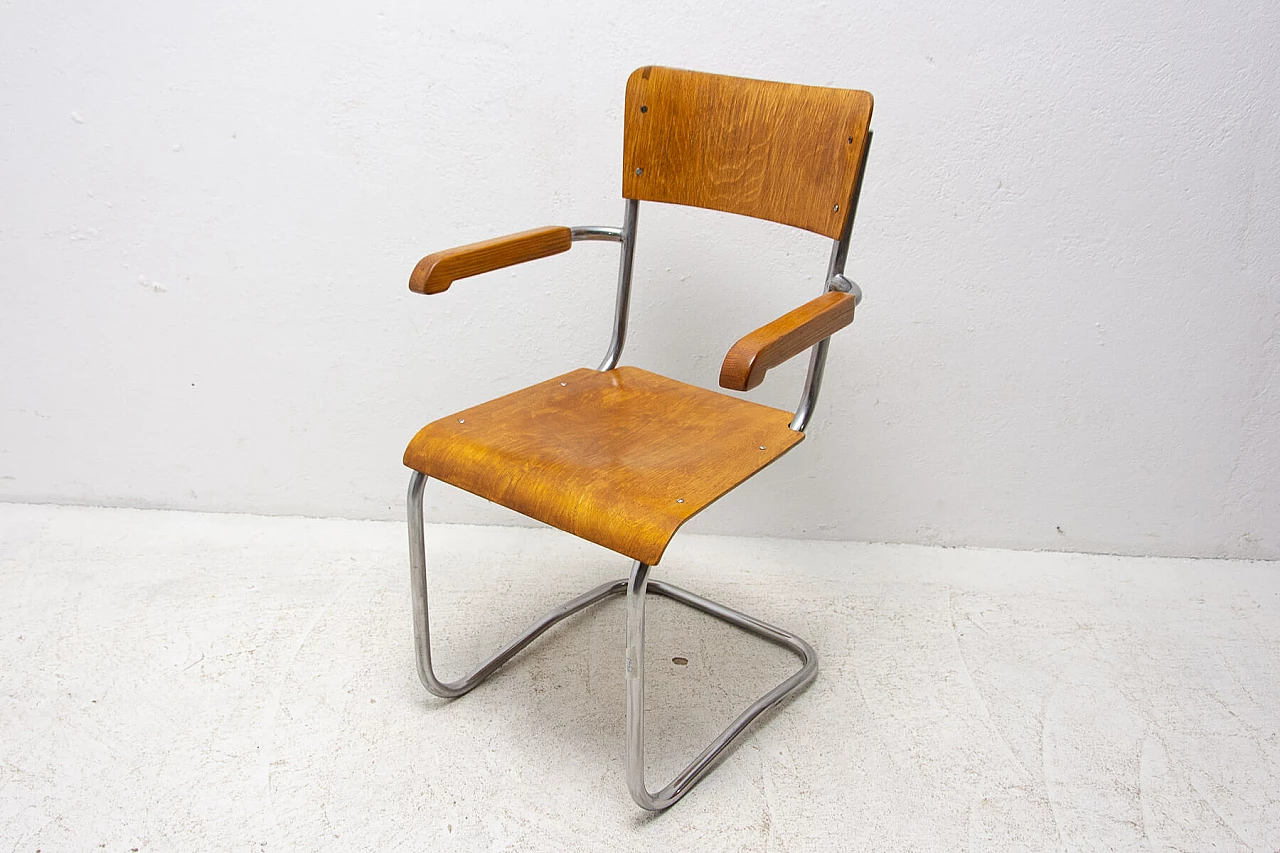 B43 tubular desk chair by Mart Stam, 1950s 1364068