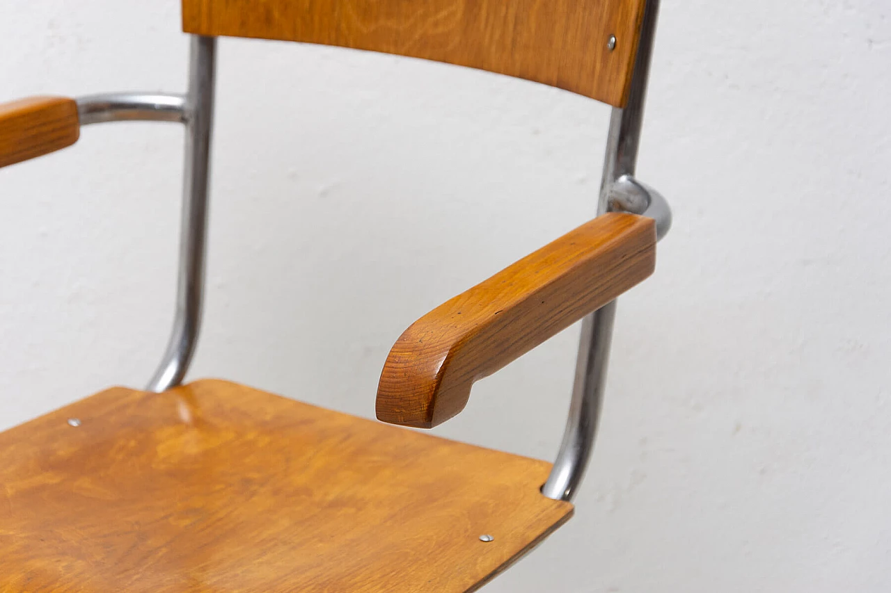 B43 tubular desk chair by Mart Stam, 1950s 1364069