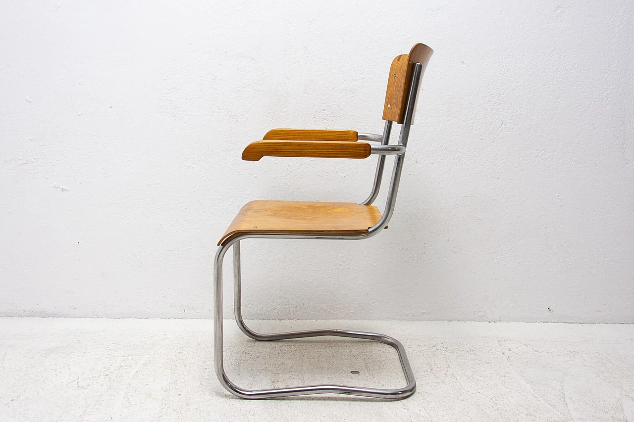 B43 tubular desk chair by Mart Stam, 1950s 1364070