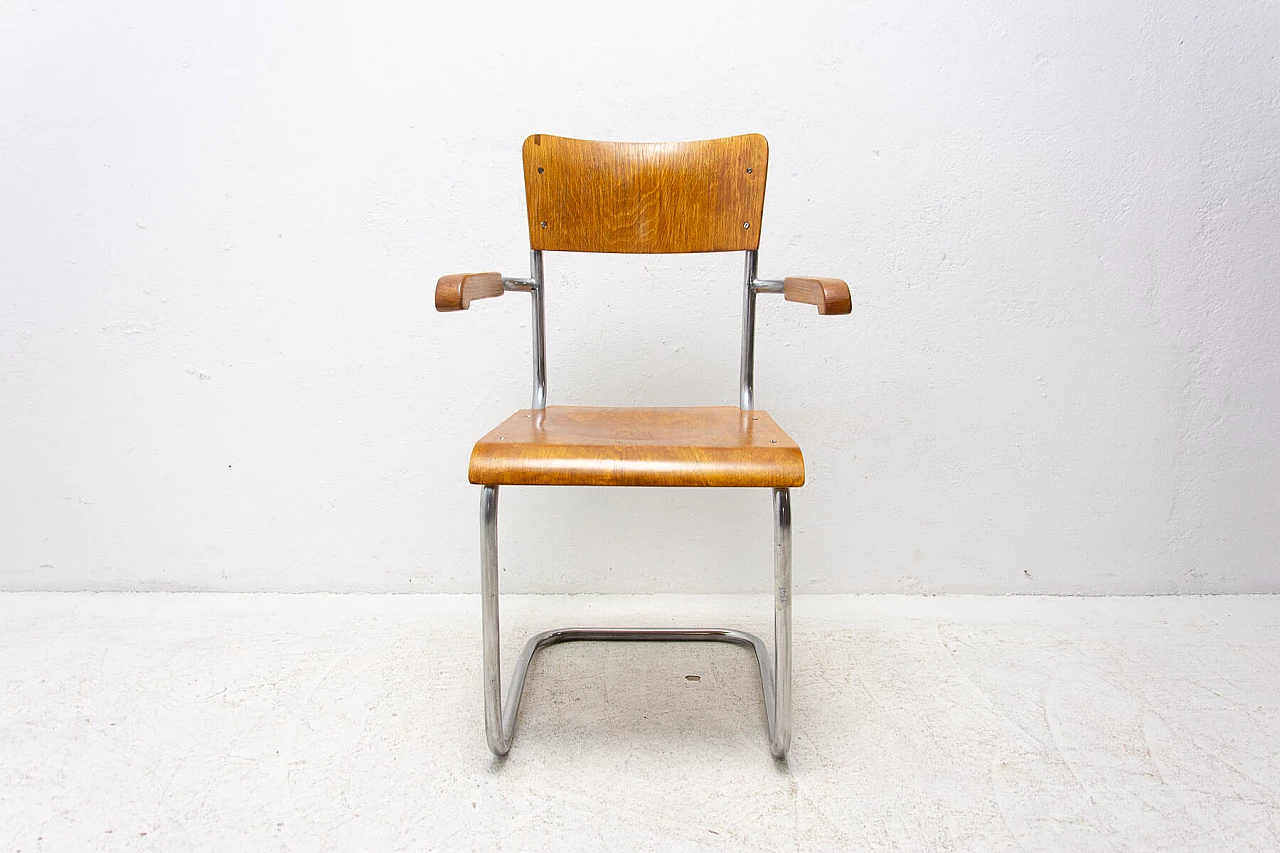 B43 tubular desk chair by Mart Stam, 1950s 1364076
