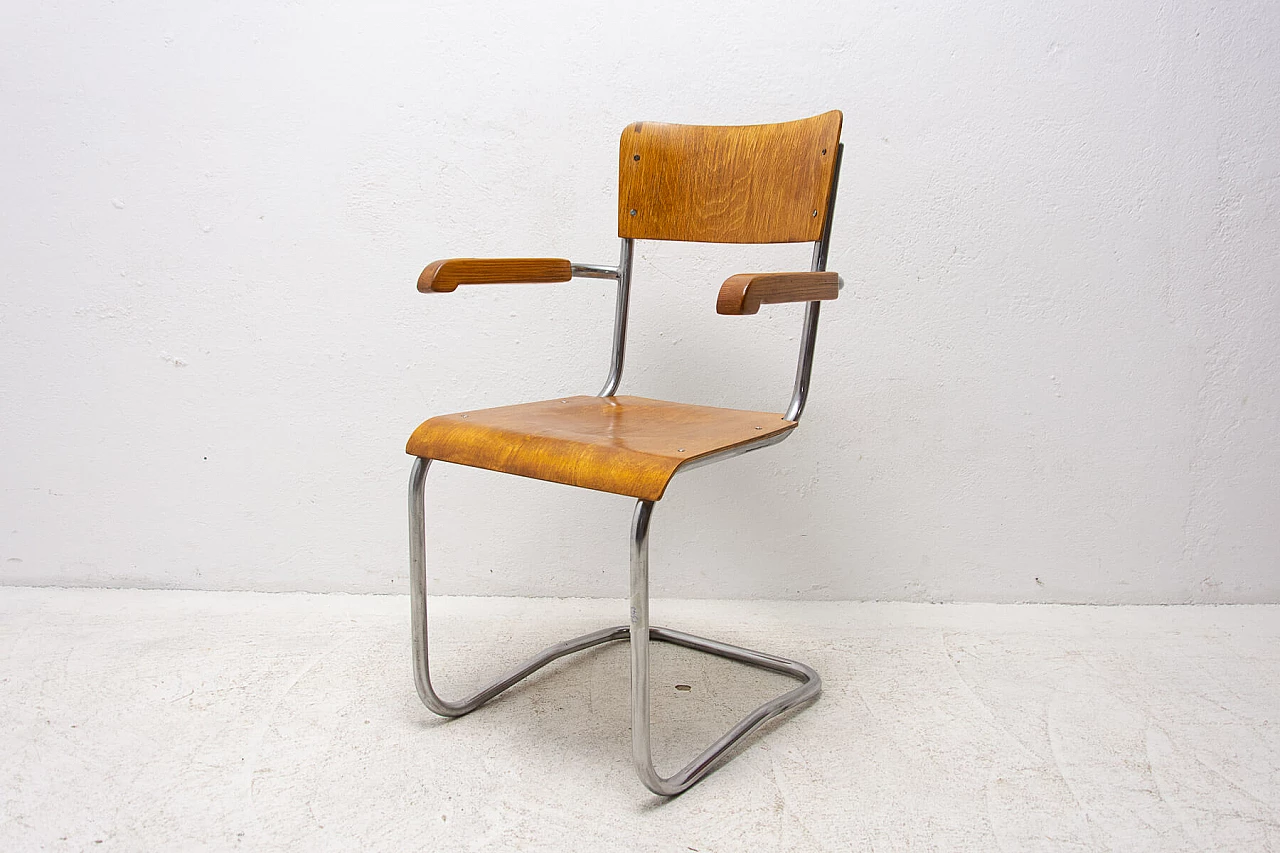B43 tubular desk chair by Mart Stam, 1950s 1364080