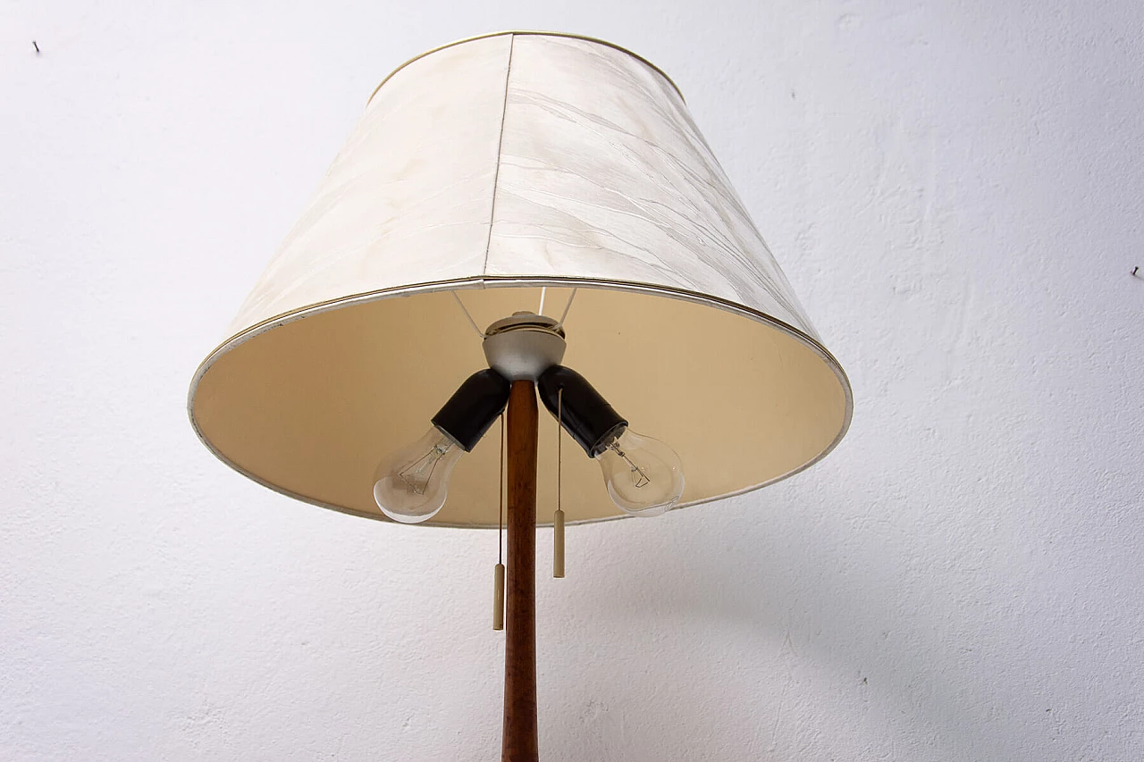 Floor lamp with wooden frame, 1960s 1364091