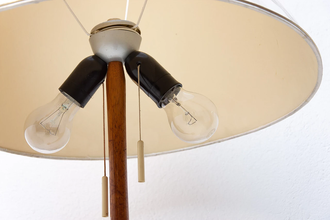 Floor lamp with wooden frame, 1960s 1364092