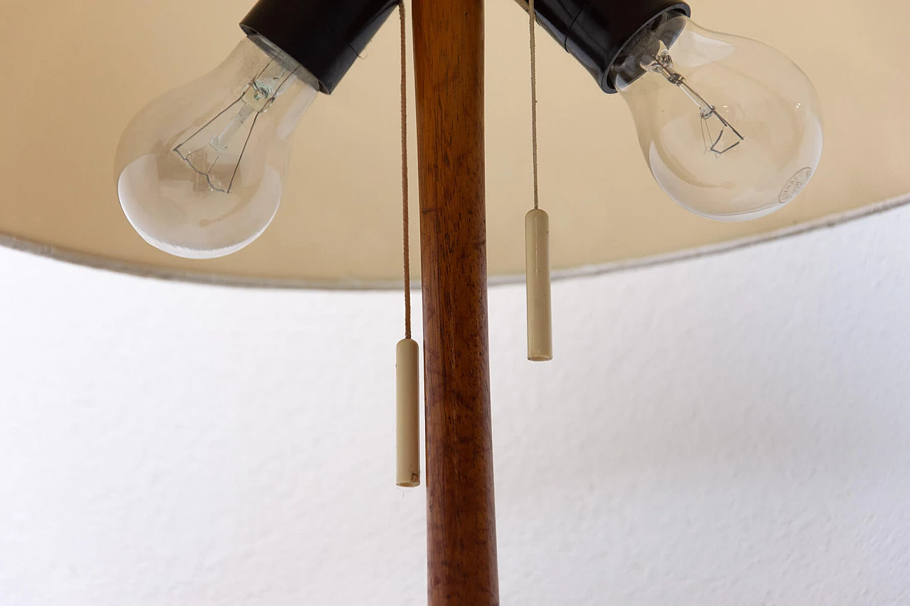 Floor lamp with wooden frame, 1960s 1364093