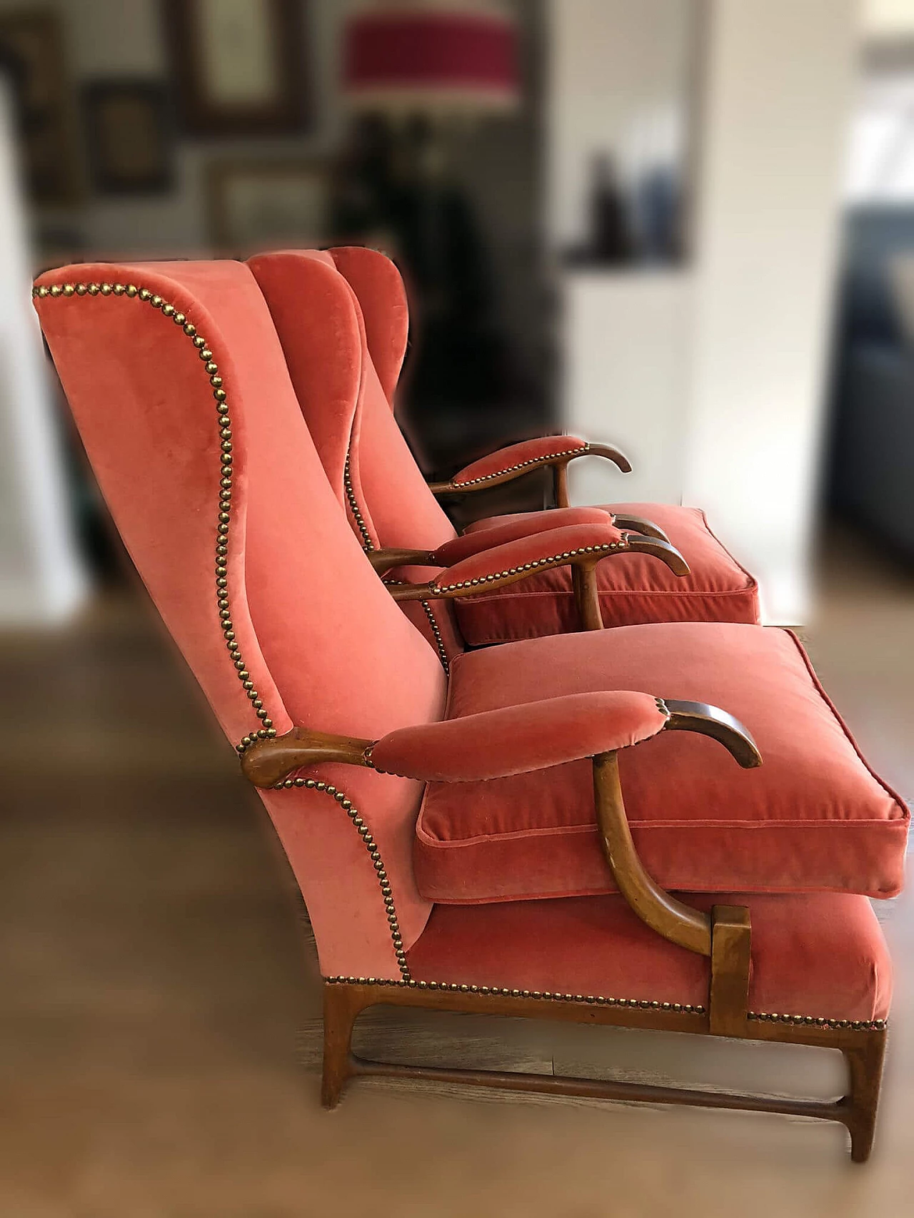 Coppia di poltrone di Paolo Buffa, anni '50 1364200