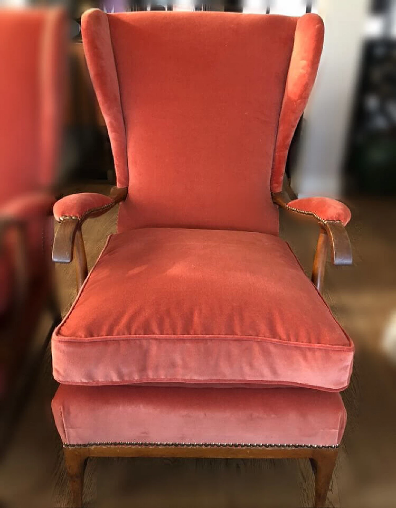 Coppia di poltrone di Paolo Buffa, anni '50 1364202