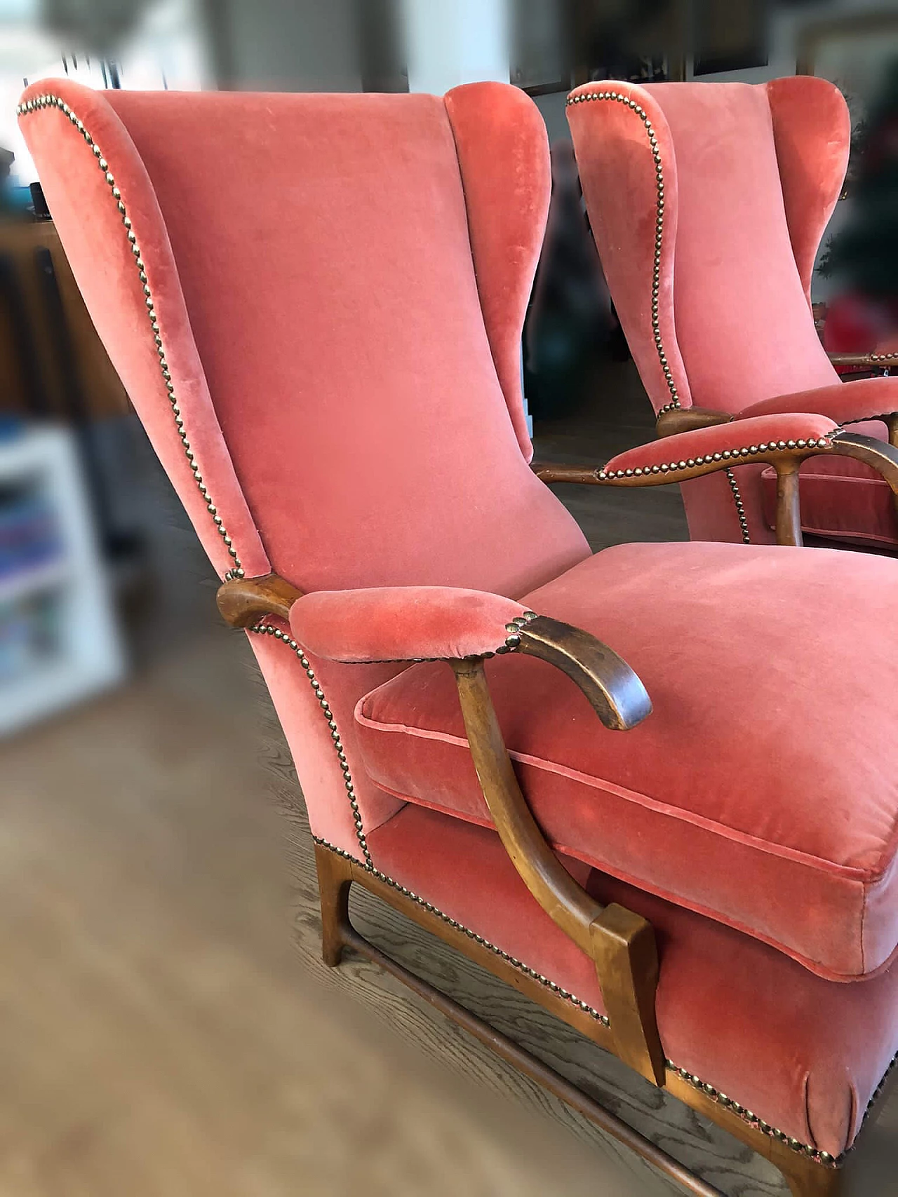 Coppia di poltrone di Paolo Buffa, anni '50 1364203