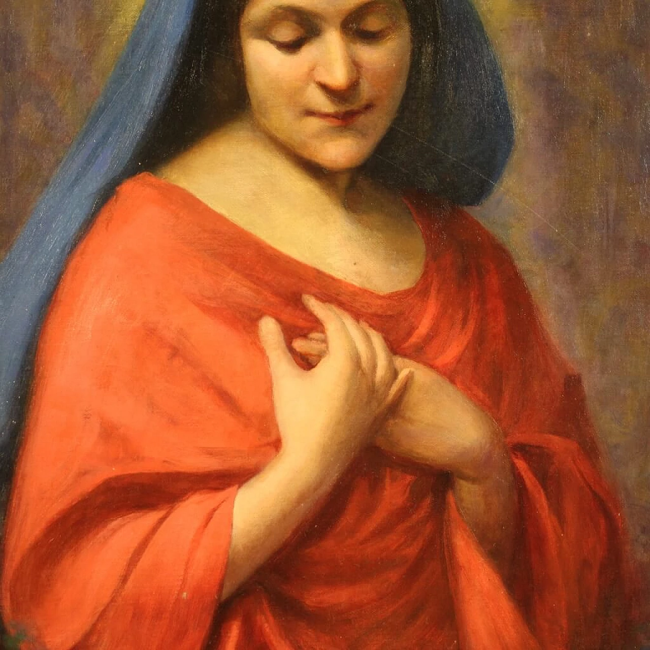 Madonna, oil painting on canvas, 1929 1364208