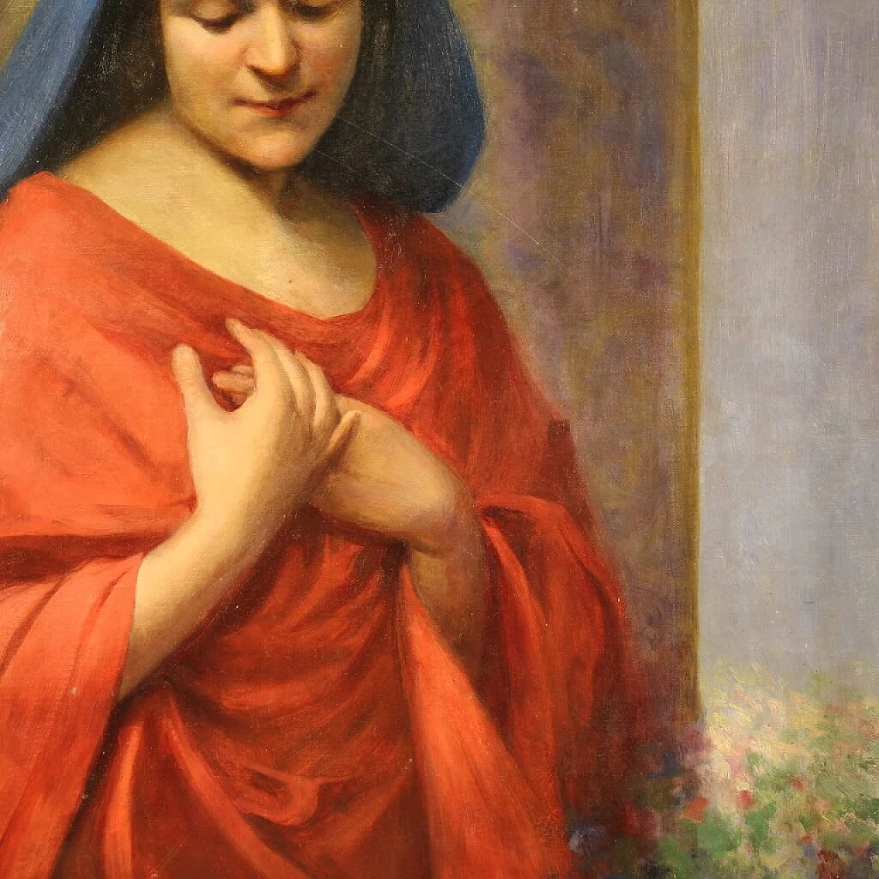 Madonna, dipinto a olio su tela, 1929 1364214