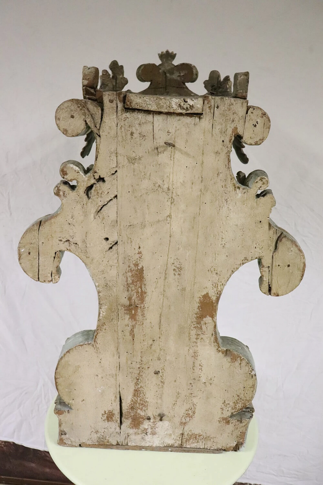 Baroque temple in carved and gilded wood, 17th century 1364619