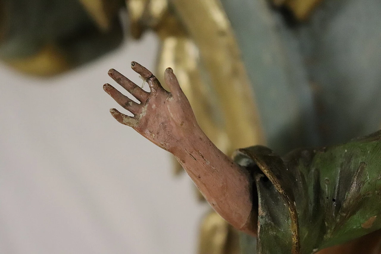 Baroque temple in carved and gilded wood, 17th century 1364625