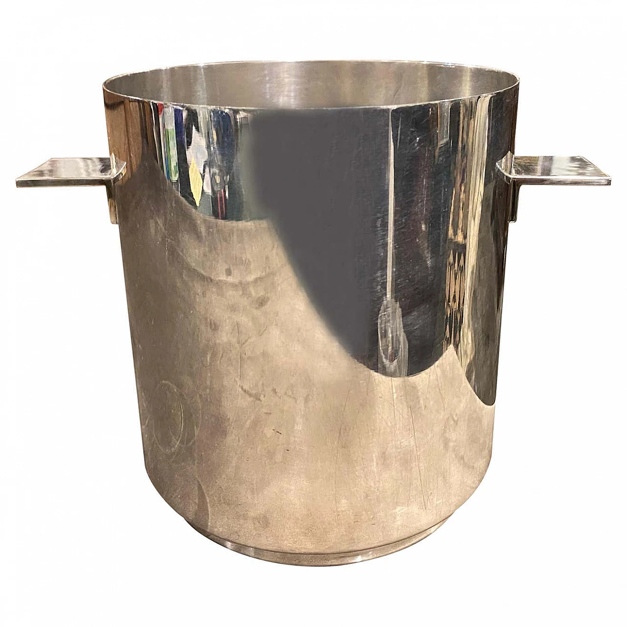 Rinfrescatore per vino in argento placcato di Lino Sabattini per Christofle, anni '50 1364637