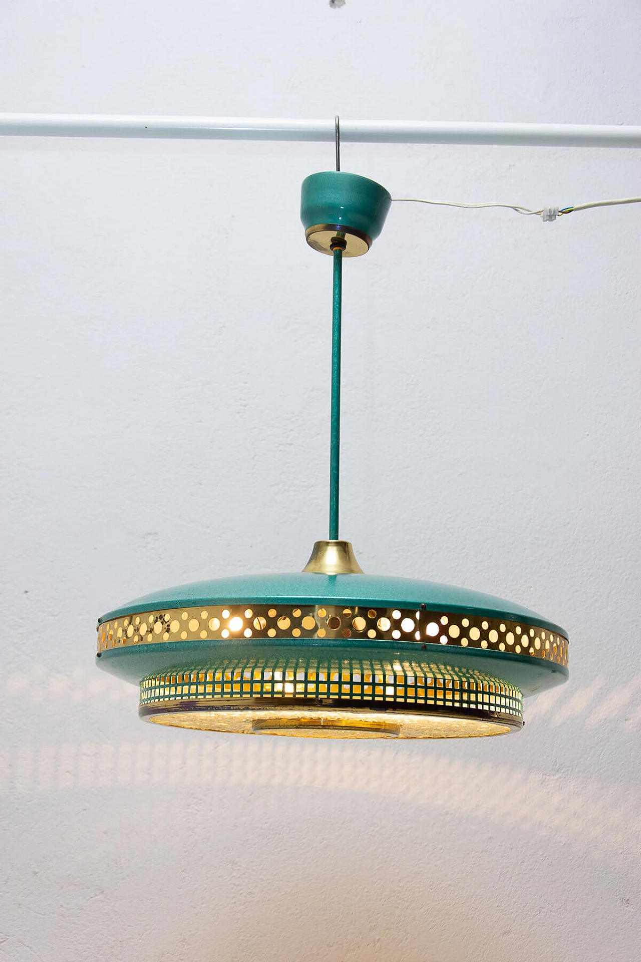 Lampada a sospensione Cecoslovacchia, anni '60 1364956