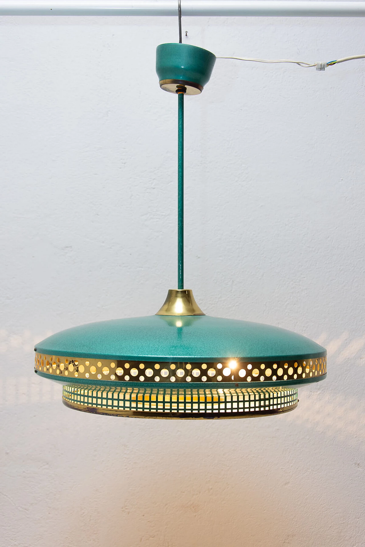 Lampada a sospensione Cecoslovacchia, anni '60 1364957