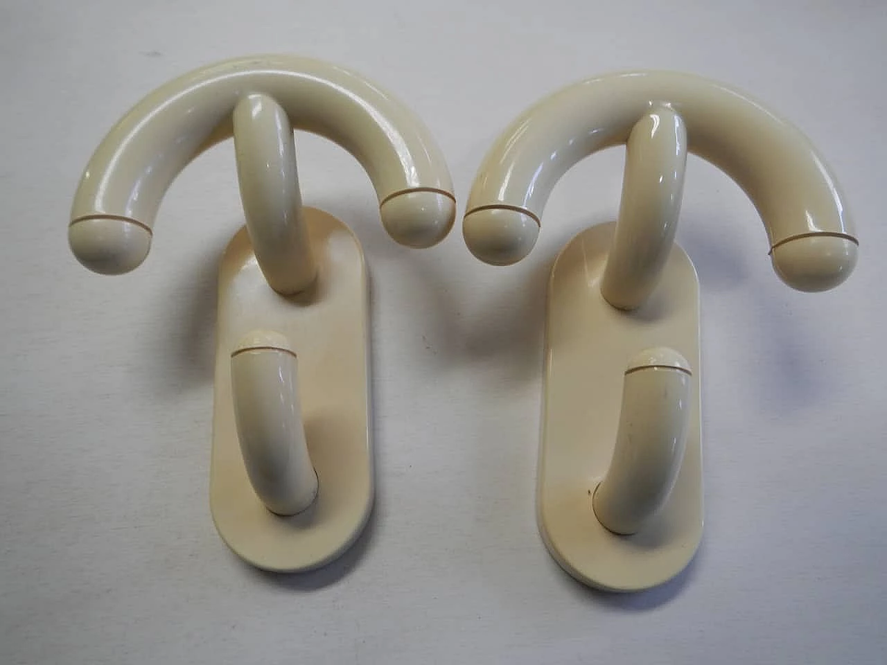 Pair of Arco coat-stands by Luigi Caramella for Con&Con, 1970s 1365319
