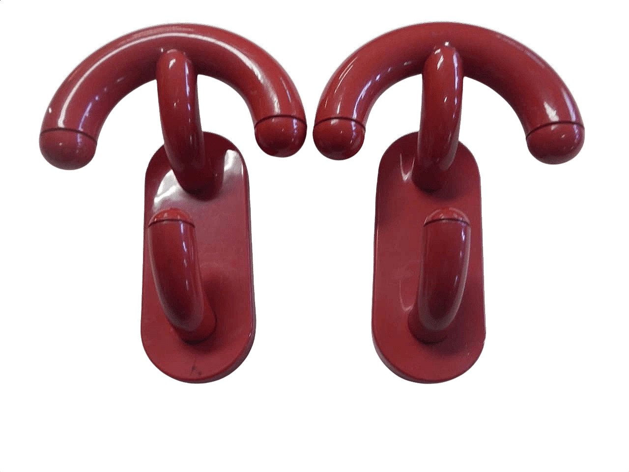 Pair of Arco coat-stands by Luigi Caramella for Con&Con, 1970s 1365403