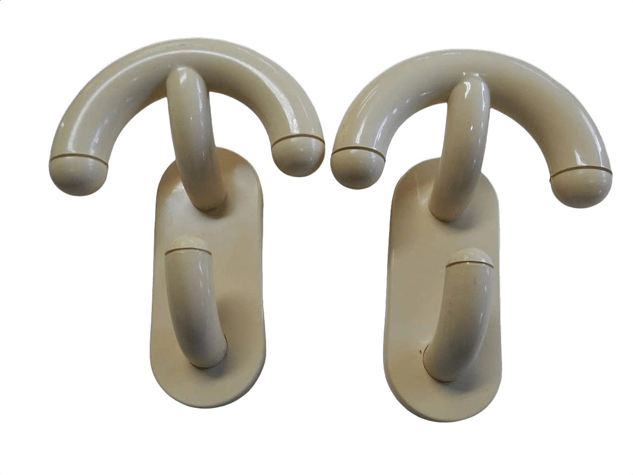 Pair of Arco coat-stands by Luigi Caramella for Con&Con, 1970s 1365425