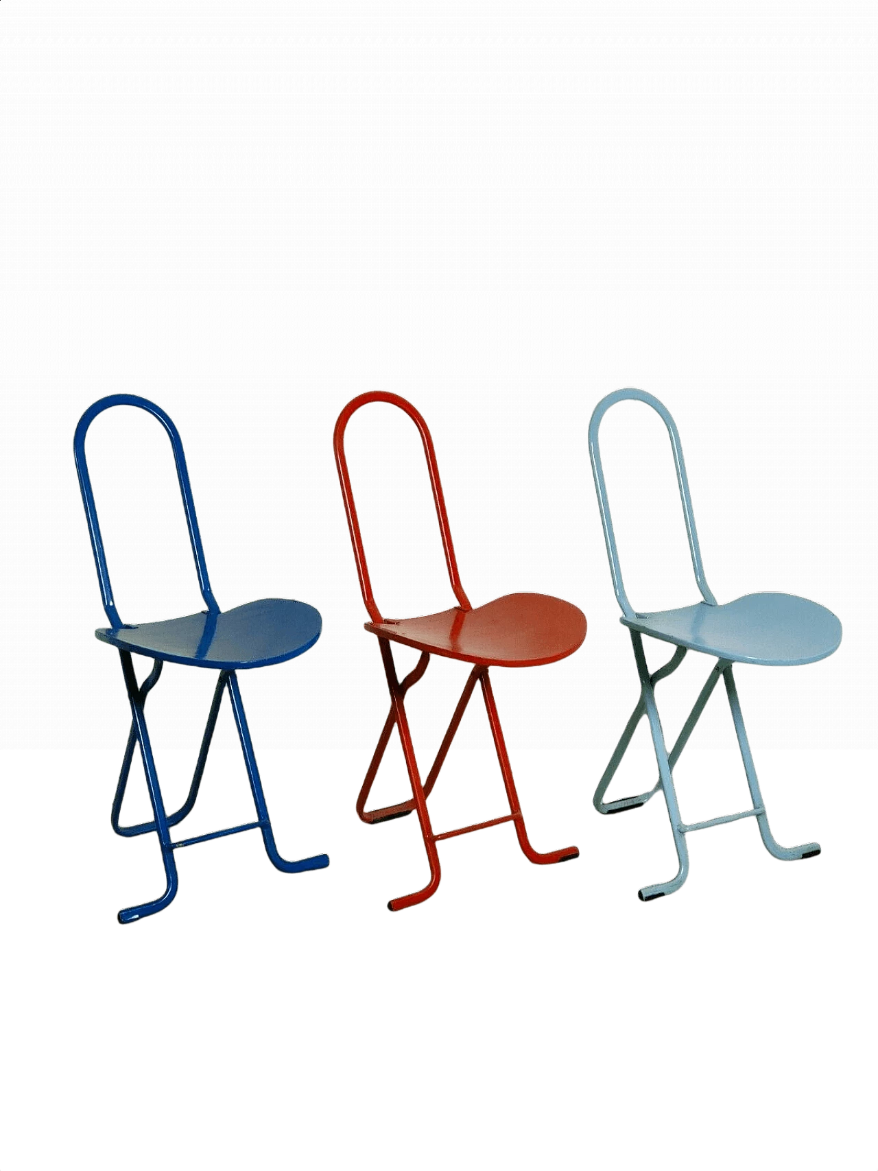 3 Dafne folding chairs by Gastone Rinaldi for Thema, 1970s 1365436