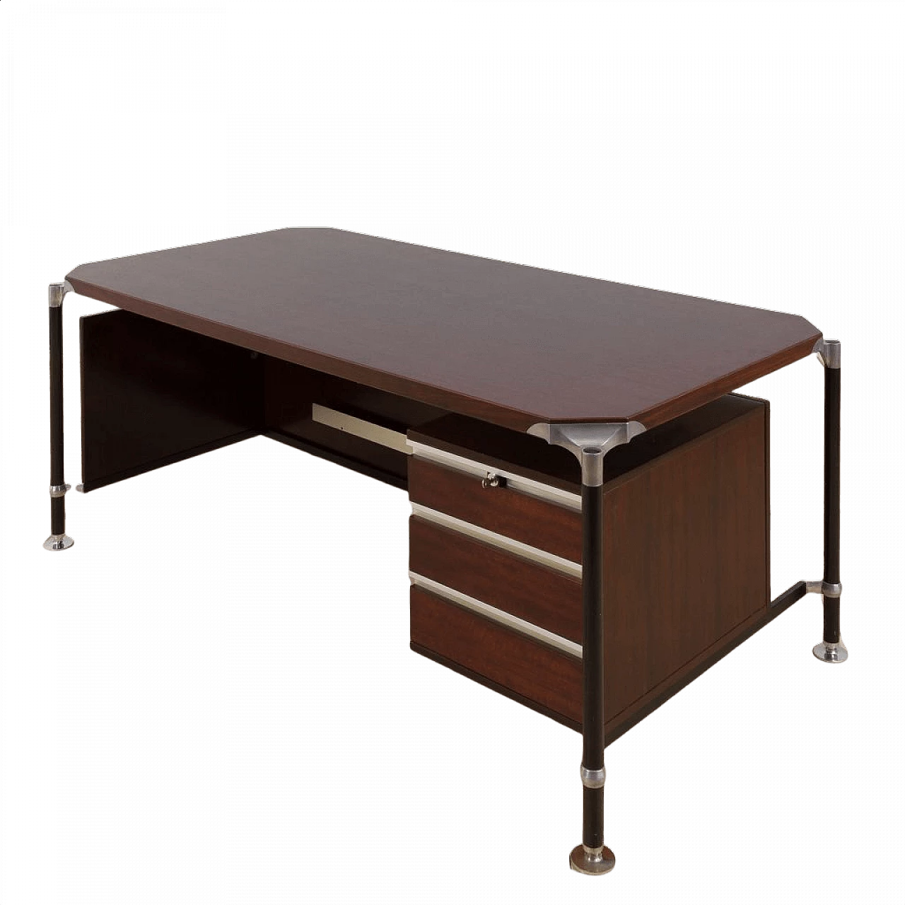 Scrivania dirigenziale Urio di Luisa e Ico Parisi per MIM, anni '50 1365441