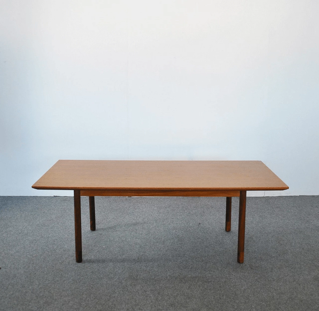 Tavolino da caffè in legno di Georges Coslin per 3V Arredamenti, anni '60 1365508
