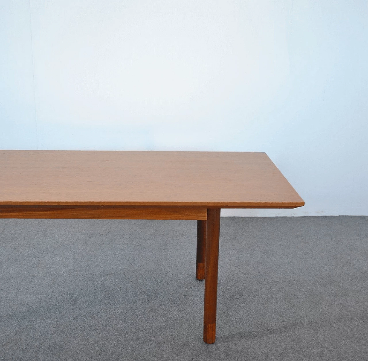 Wooden coffee table by Georges Coslin for 3V Arredamenti, 1960s 1365509