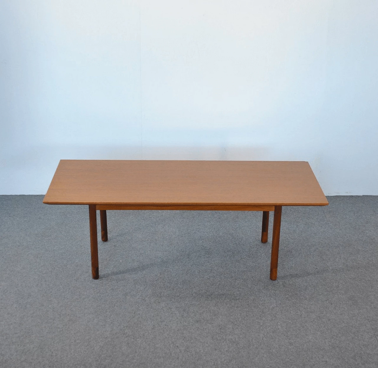 Wooden coffee table by Georges Coslin for 3V Arredamenti, 1960s 1365514