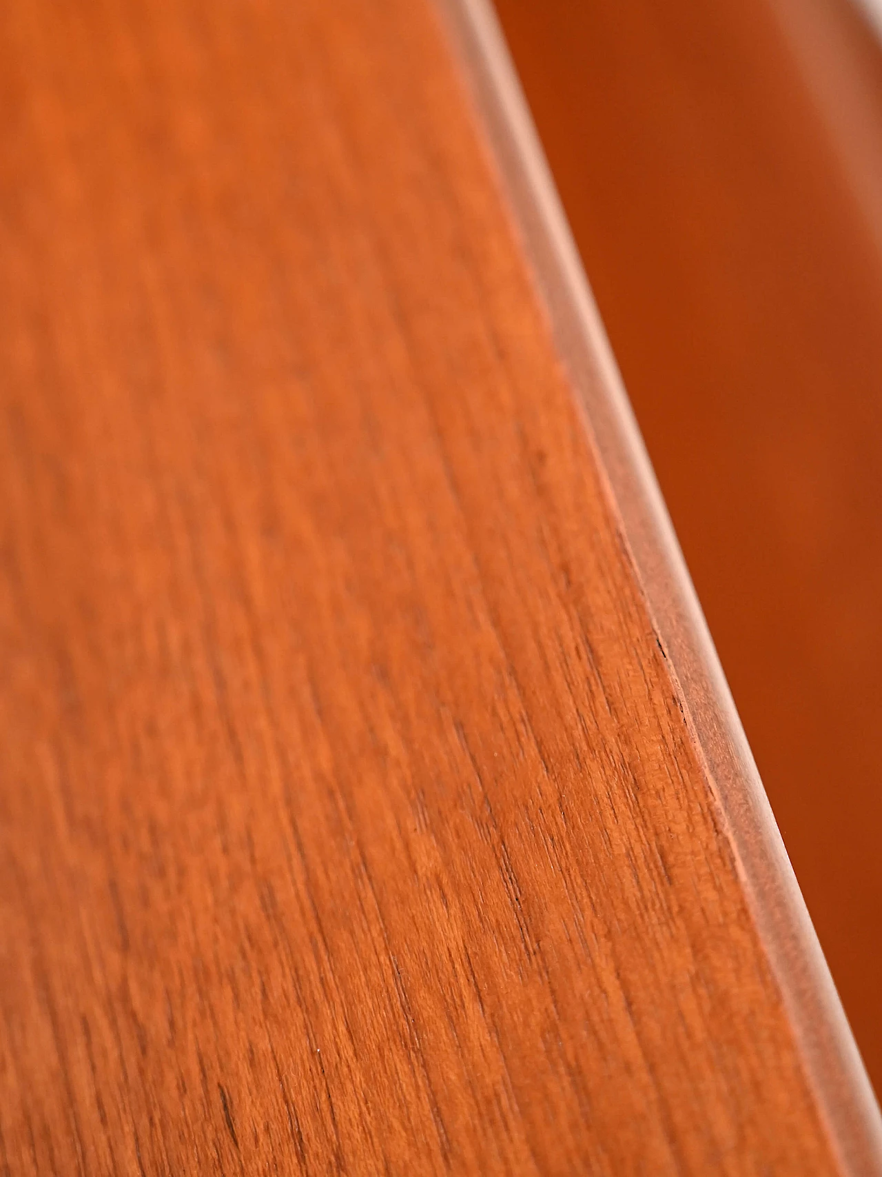 Libreria sottile in teak, anni '60 1365871