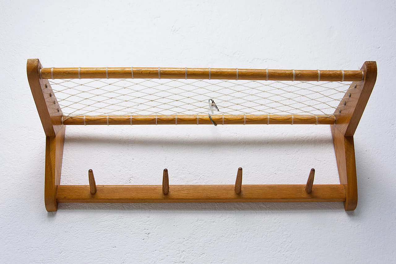 Mensola cecoslovacca in faggio di Krásná Jizba, anni '60 1366531