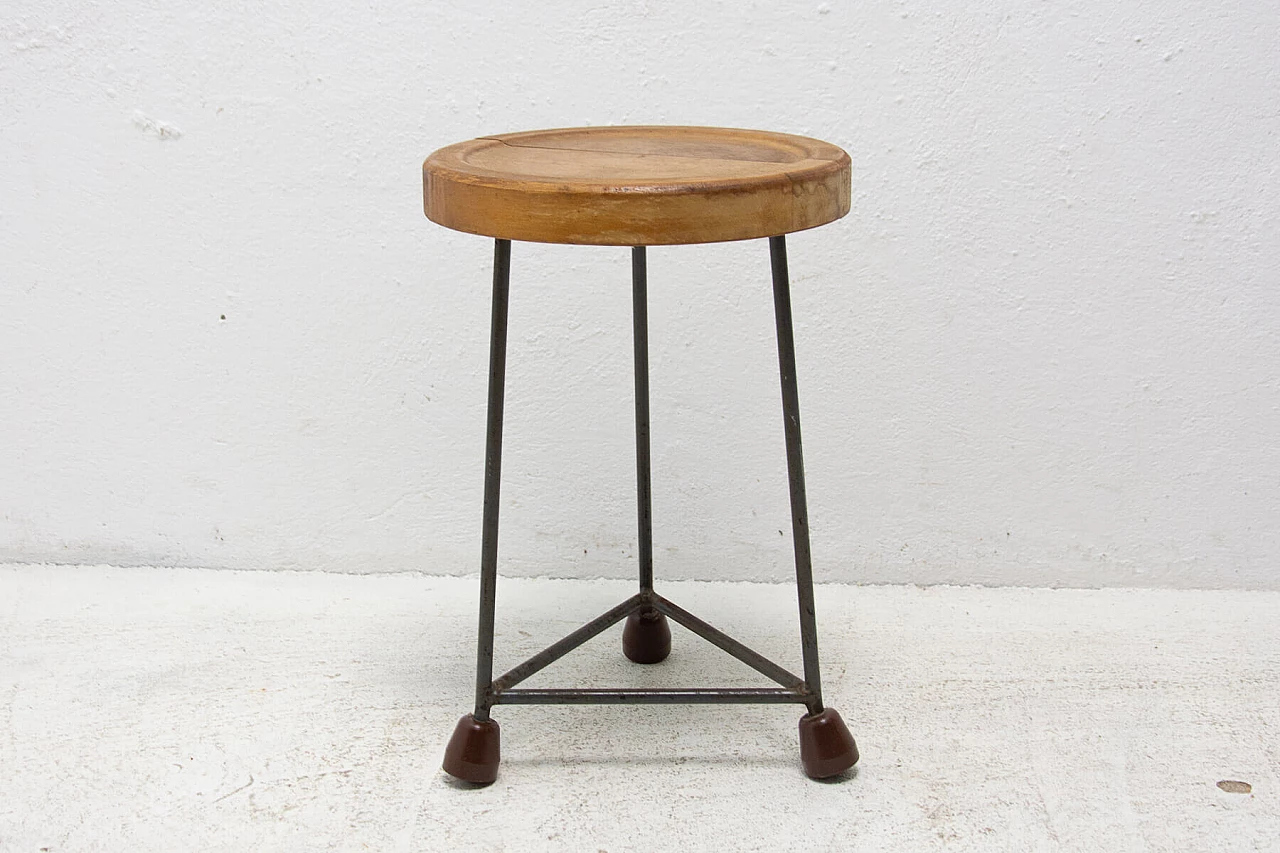 Czechoslovakian industrial stool, 1950s 1366999