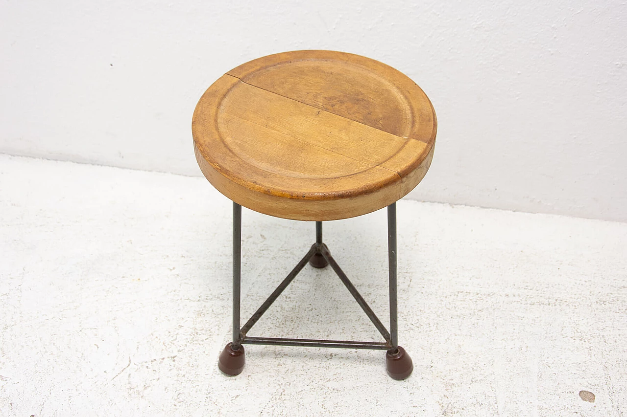 Czechoslovakian industrial stool, 1950s 1367001