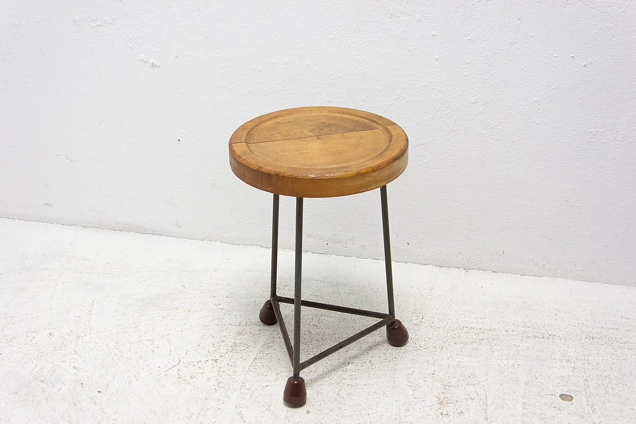 Czechoslovakian industrial stool, 1950s 1367007