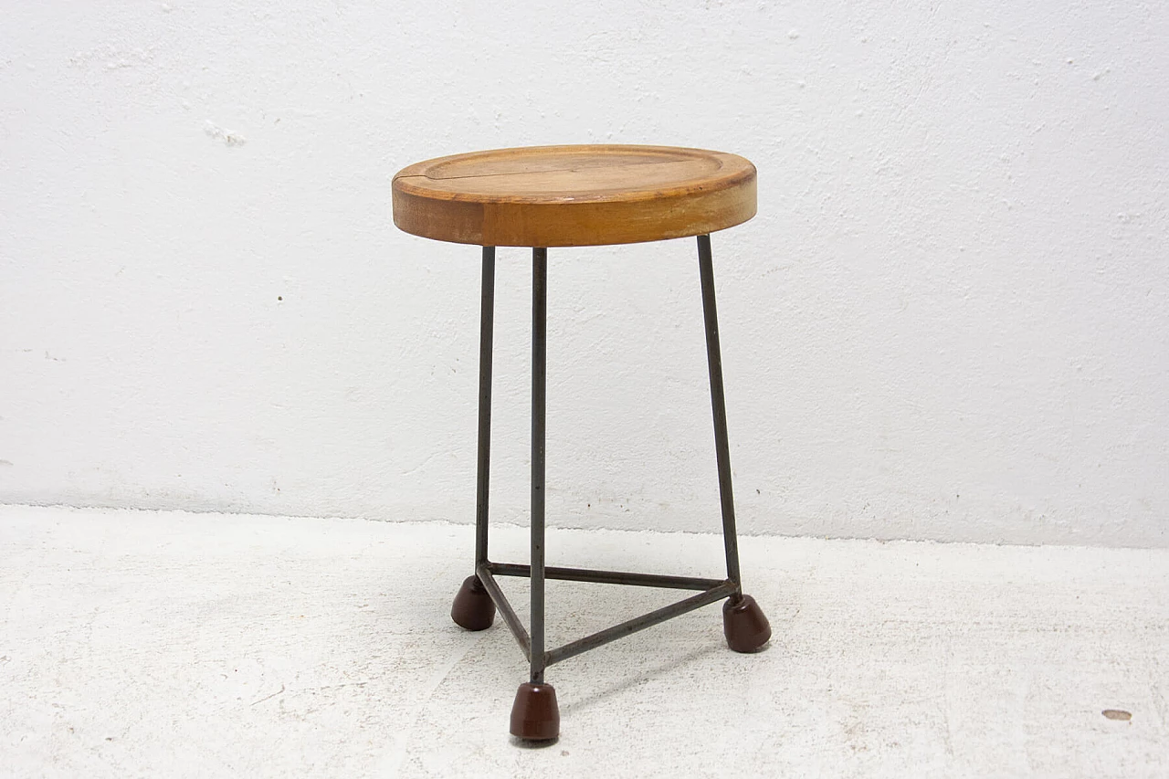 Czechoslovakian industrial stool, 1950s 1367008