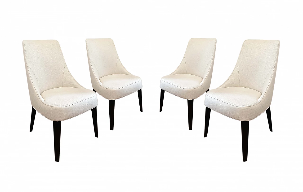 4 Febo Apta chairs by Antonio Citterio for Maxalto, B&B Italia, 2012 1367217