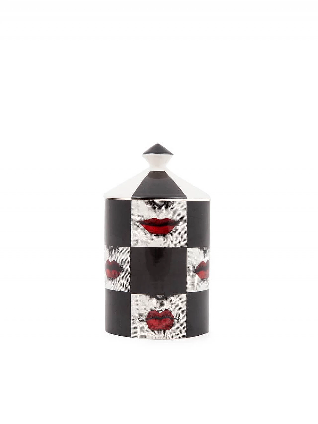 Lips ceramic candle by Fornasetti 1367247
