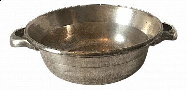 Silver-plated serving bowl by Gio' Ponti for the Calderoni brothers, 1950s