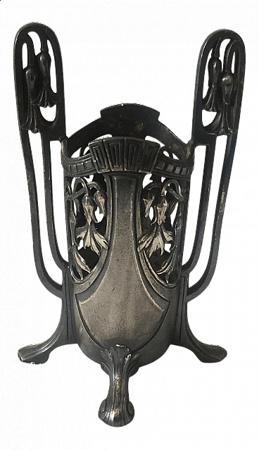 WMF silver Art Nouveau glass holder, 20th century
