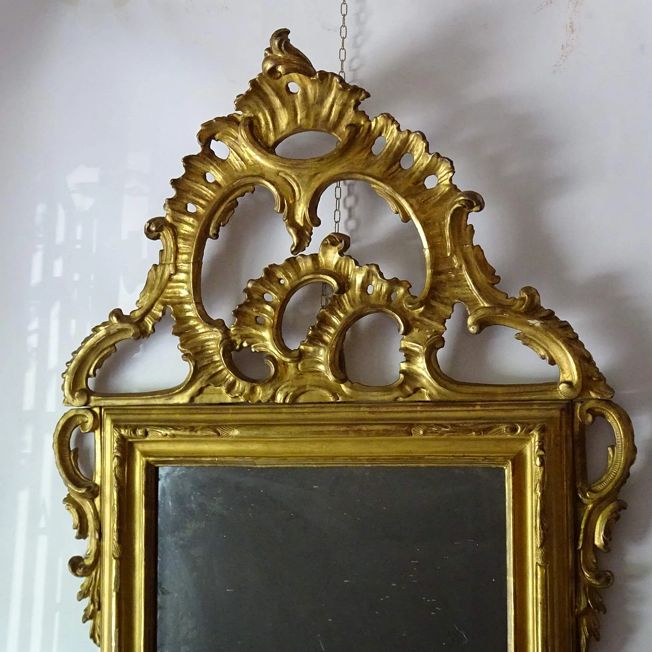 Gilded wooden mirror, 18th century 1367781