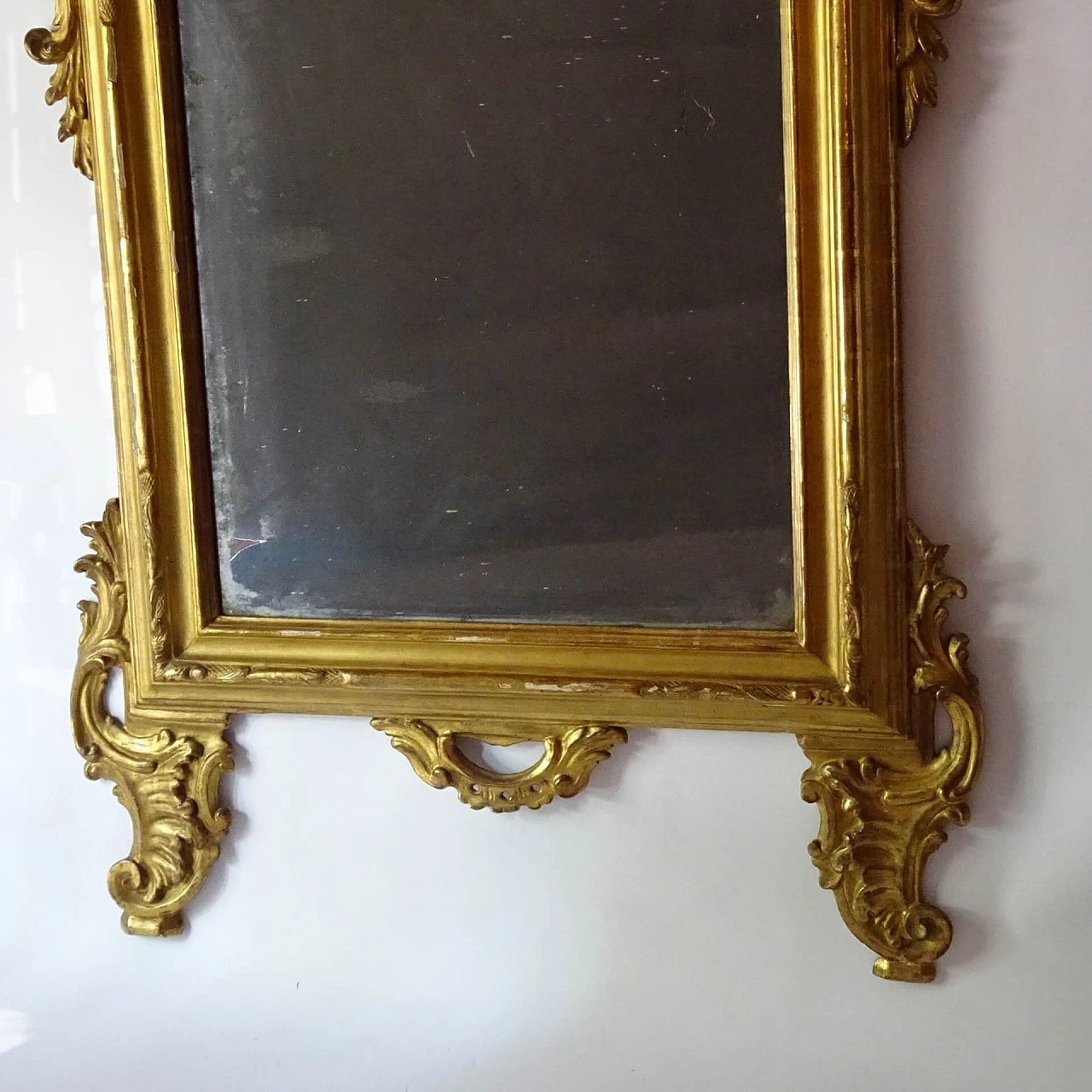 Gilded wooden mirror, 18th century 1367782