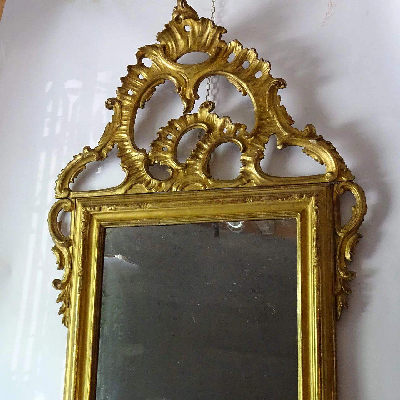 Gilded wooden mirror, 18th century 1367783