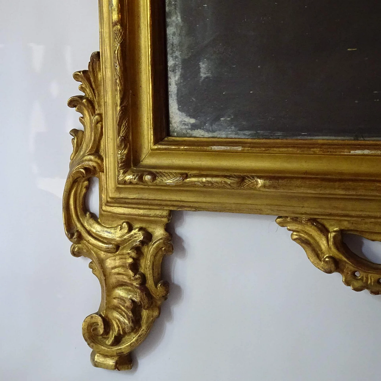 Gilded wooden mirror, 18th century 1367784