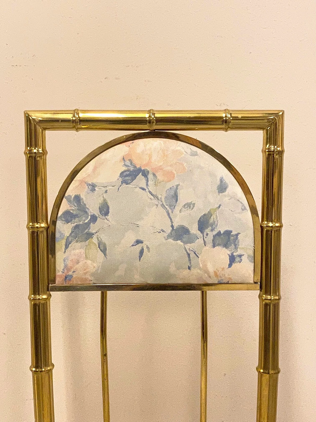 6 Sedie in ottone effetto bambù, anni '70 1367972