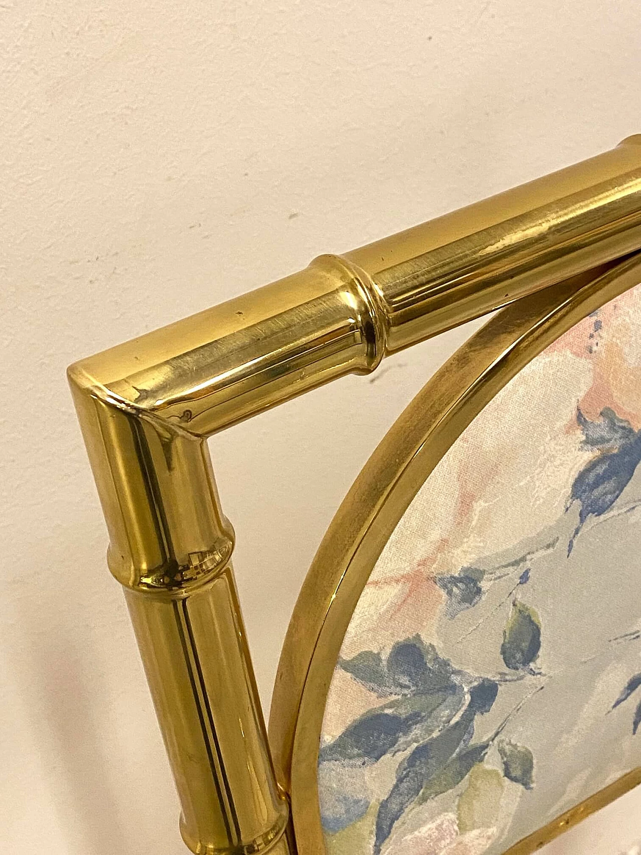 6 Sedie in ottone effetto bambù, anni '70 1367974