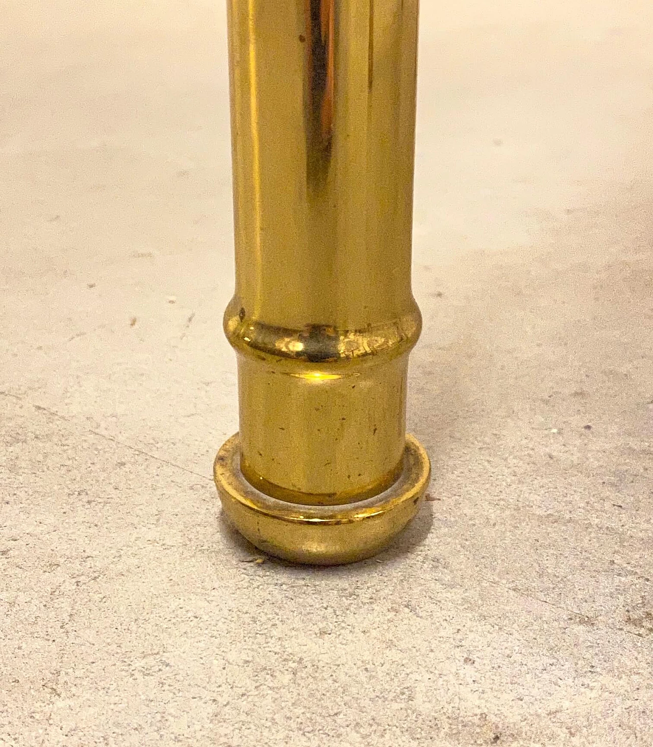 6 Sedie in ottone effetto bambù, anni '70 1367998