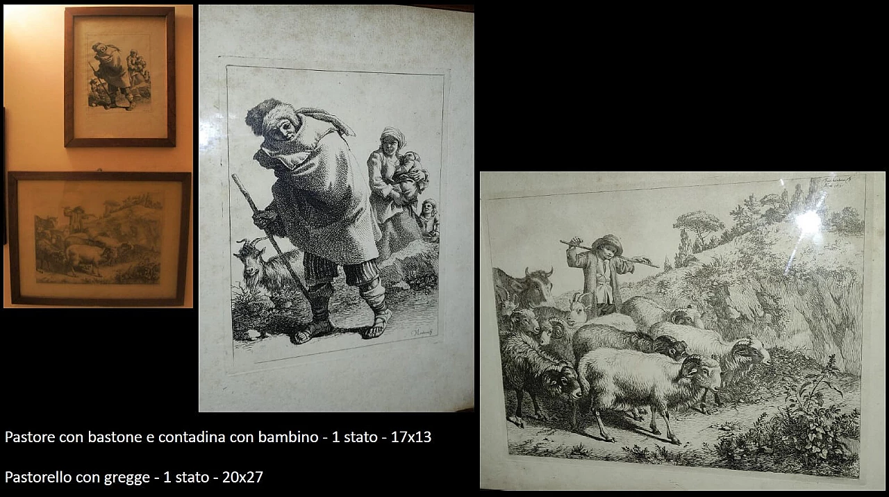 13 Etchings by Francesco Londonio, 18th century 1368269