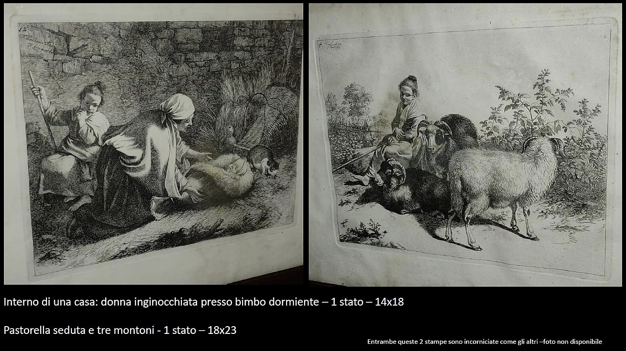 13 Etchings by Francesco Londonio, 18th century 1368271
