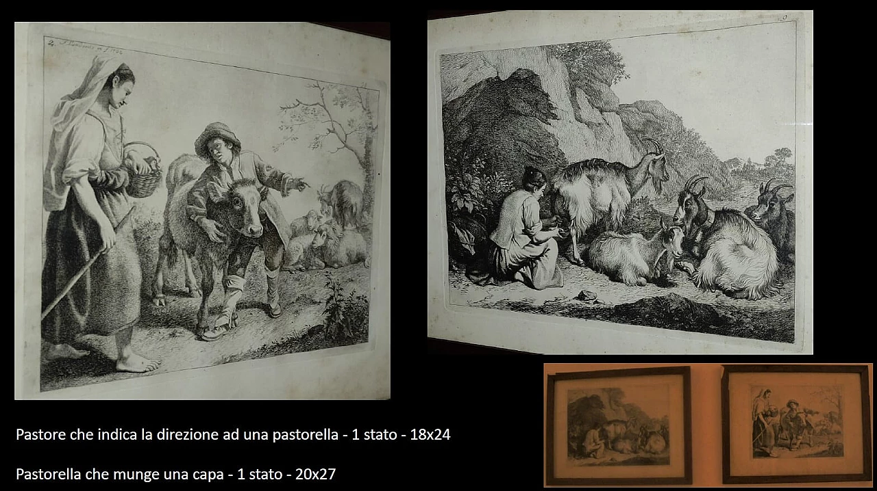 13 Etchings by Francesco Londonio, 18th century 1368272