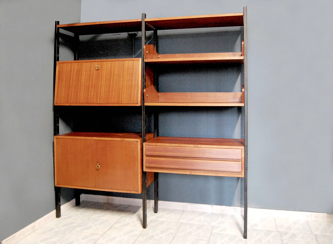 Nordic style teak bookcase, 60s 1368277