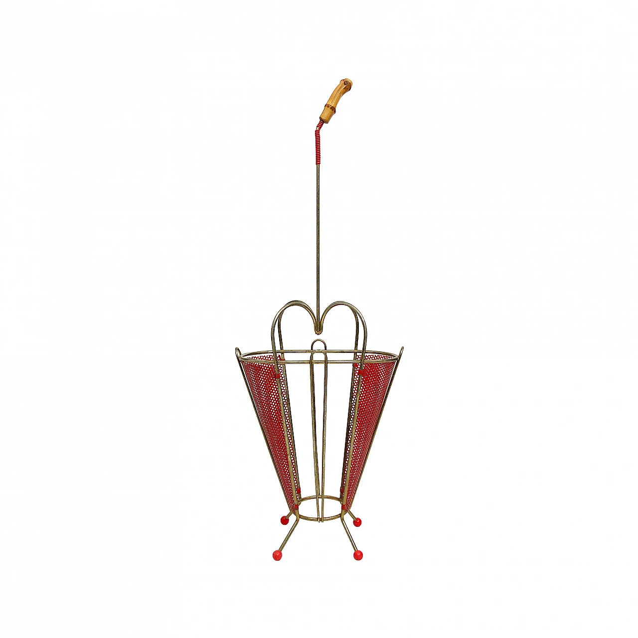 Umbrella stand by Mathieu Matégot, 1950s 1368297